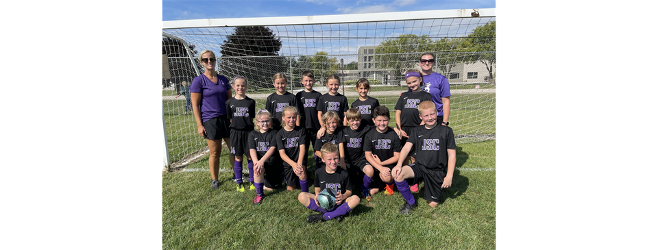 U10 Sirens show off the new Jackson SC uniform