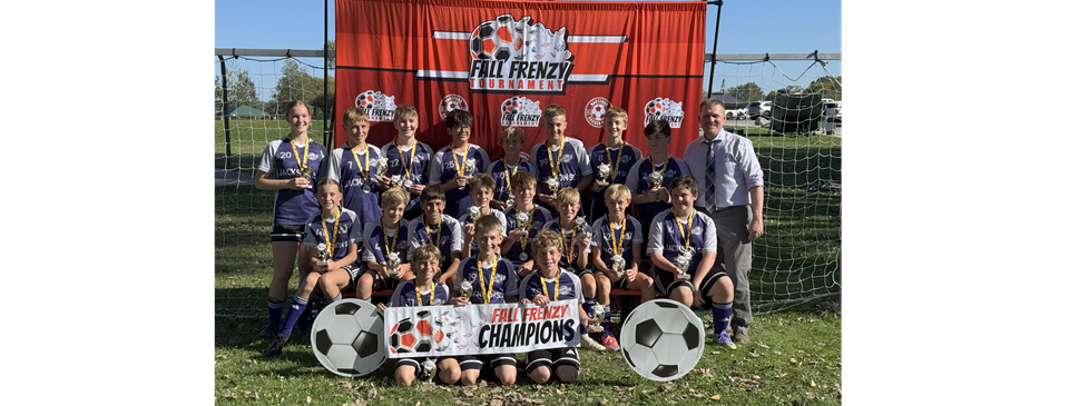 U14 Leopards Won the 2025 Hartford Fall Tournament