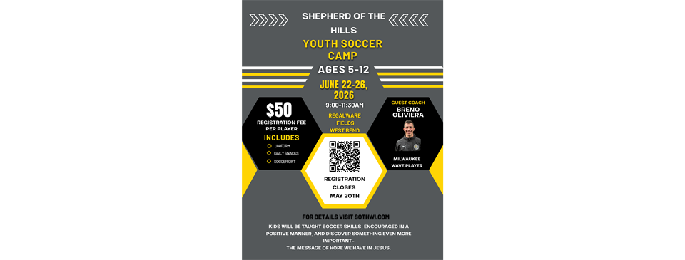 Shepherd of the Hills Youth Soccer Camp